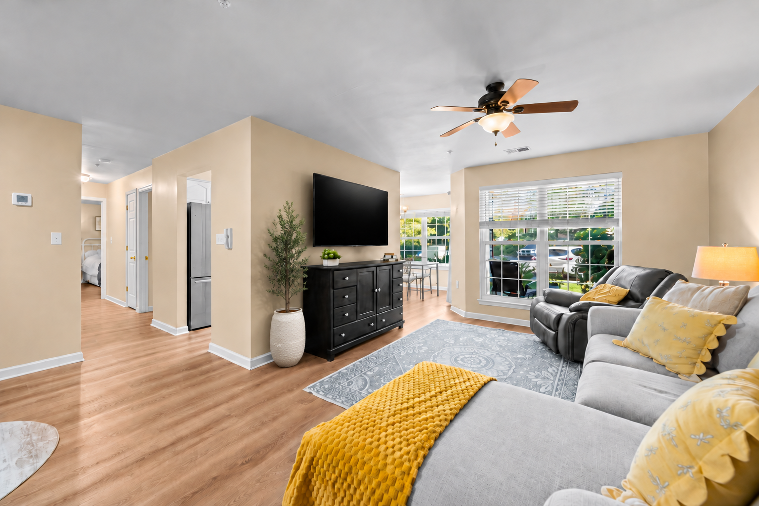 Spacious Living Room