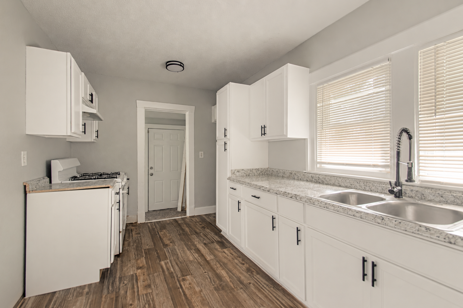 White gas range and updates